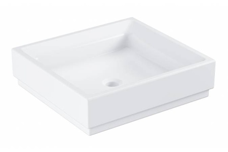 GROHE 3948100H Cube Ceramic раковина свобдностоящая 500х470мм, без перел, PureGuard+антибак