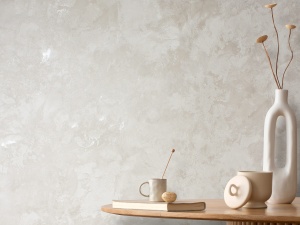 Обои Victoria Stenova Odyssey, Винил горячего тиснения, 1.06*10.05м, бежевый однотон в Сочи и Адлере