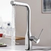 30270000 Смеситель для кухни GROHE Essence+ с высоким изливом и выдвижной лейкой, хром в Сочи и Адлере