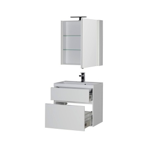 Зеркало-шкаф Aquanet Латина 70 белый в Сочи и Адлере Зеркало-шкаф Aquanet Латина 70 белый в Сочи и Адлере