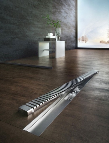 LINE-650L Решетка для водоотводящего желоба (Нержавеющая сталь глянцевая) в Сочи и Адлере