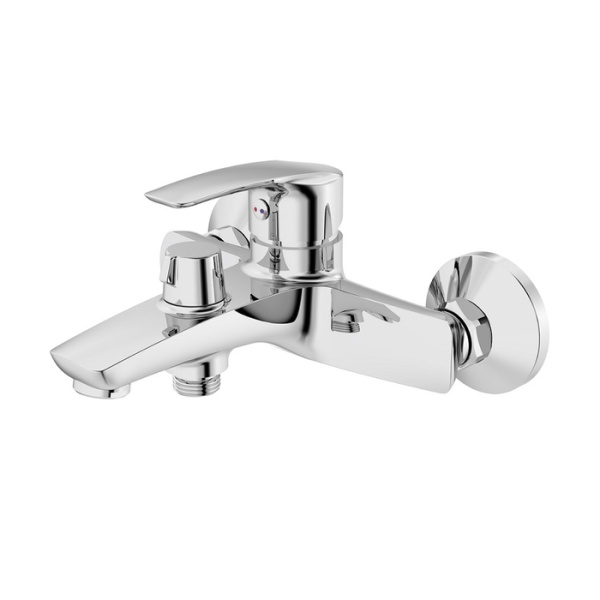 Смеситель для ванны с керамическим дивертором, Ray, Iddis, RAYSB02i02WA Смеситель для ванны с керамическим дивертором, Ray, Iddis, RAYSB02i02WA