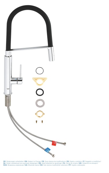 31491000 GROHE Смеситель для кухни Concetto Professional в Сочи и Адлере 31491000 GROHE Смеситель для кухни Concetto Professional в Сочи и Адлере