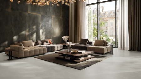 Керамогранит Континуум Брасс Дарк 80*160 шлиф. в Сочи и Адлере