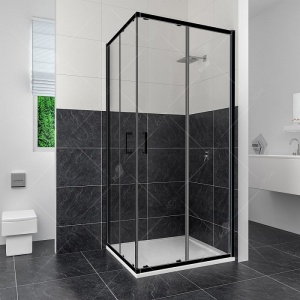 Душевой уголок RGW CL-34B 80*80 стекло прозрачное/профиль черный Душевой уголок RGW CL-34B 80*80 стекло прозрачное/профиль черный