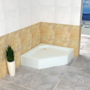 Душевой поддон  90*90*3.5 h 22 RGW STYLE Белый Трапеция/Ø60//FW5-8 Душевой поддон  90*90*3.5 h 22 RGW STYLE Белый Трапеция/Ø60//FW5-8