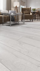 ABA Каменно-полимерная напольная плитка+подложка 43кл/4V ДУБ МОРСКАЯ ПЕНА (1220х183х8мм) уп.1,786м2/8шт.