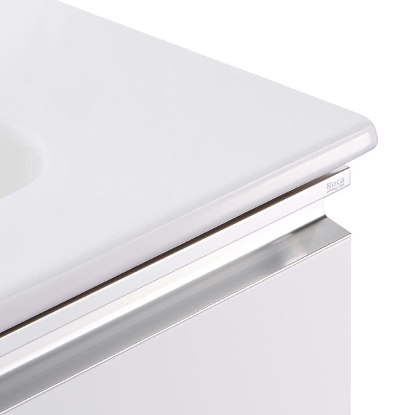 Тумба под раковину Roca THE GAP 800 мм, 2 ящика, подвесная, белый глянец (A857399806) в Сочи и Адлере Тумба под раковину Roca THE GAP 800 мм, 2 ящика, подвесная, белый глянец (A857399806) в Сочи и Адлере