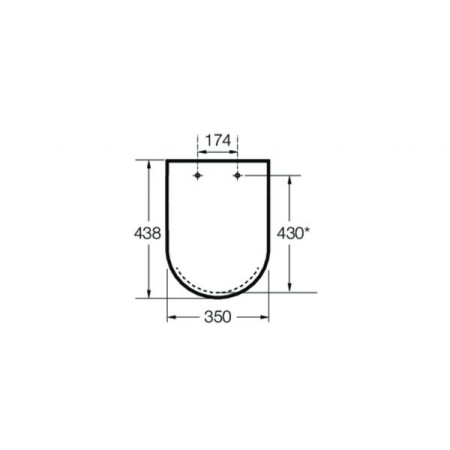 DEBBA Round сиденье д/унит. SC Supral в Сочи и Адлере