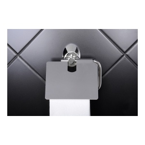 Держатель туалетной бумаги Fixsen Europa FX-21810 с крышкой в Сочи и Адлере