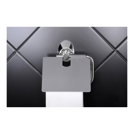 Держатель туалетной бумаги Fixsen Europa FX-21810 с крышкой в Сочи и Адлере