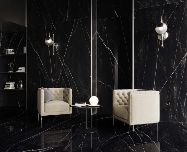 Бордюр Empire Calacatta Black Listello 7,2*80 в Сочи и Адлере