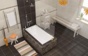 LORENA 160*70 Ванна без ножек, ультра белый, сорт 1 в Сочи и Адлере LORENA 160*70 Ванна без ножек, ультра белый, сорт 1 в Сочи и Адлере