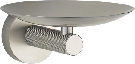 Настенная мыльница UNO Nikel Brush	