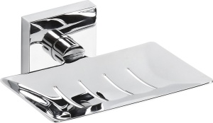 BETA: Мыльница прямоугольная 125x55x115мм, хром (10013160/120521/0279777/03, Чешская Республика)