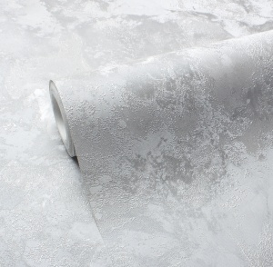 Обои Victoria Stenova Odyssey, Винил горячего тиснения, 1.06*10.05м, Св.Серый однотон в Сочи и Адлере