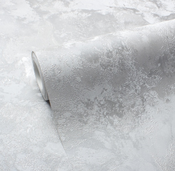 Обои Victoria Stenova Odyssey, Винил горячего тиснения, 1.06*10.05м, Св.Серый однотон в Сочи и Адлере