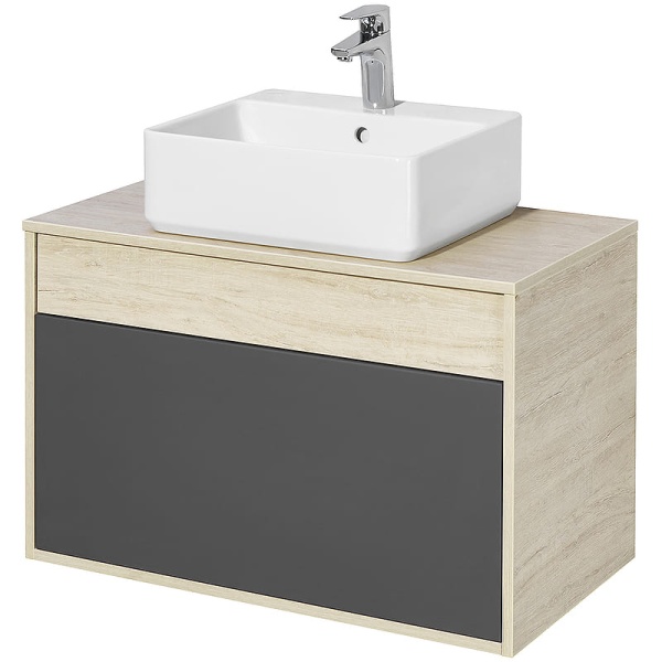 Лофт Урбан 80 Тумба-умывальник графит\Орегон (Умывальники GEOMETRY 450х400, MILA 400, Dreja Джой 3, MILA 350*350) Лофт Урбан 80 Тумба-умывальник графит\Орегон (Умывальники GEOMETRY 450х400, MILA 400, Dreja Джой 3, MILA 350*350)