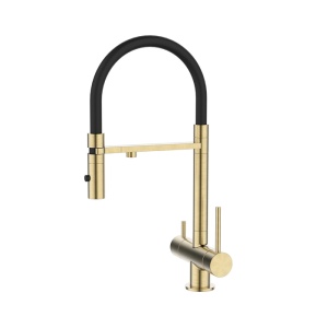 Смеситель для кухни с фильтром и гибким изливом, матовое золото, Ace, IDDIS, ACEMGFFi05 Смеситель для кухни с фильтром и гибким изливом, матовое золото, Ace, IDDIS, ACEMGFFi05