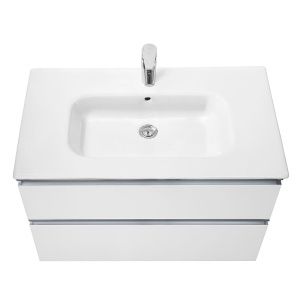 Тумба под раковину Roca THE GAP 800 мм, 2 ящика, подвесная, белый глянец (A857399806) в Сочи и Адлере Тумба под раковину Roca THE GAP 800 мм, 2 ящика, подвесная, белый глянец (A857399806) в Сочи и Адлере