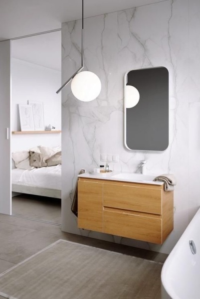 ACCENT 90 Тумба с умывальником Malaga 900 правая,  цвет дуб золотой, ACC0109RDZ+Mal.09.04.D-R в Сочи и Адлере ACCENT 90 Тумба с умывальником Malaga 900 правая,  цвет дуб золотой, ACC0109RDZ+Mal.09.04.D-R в Сочи и Адлере