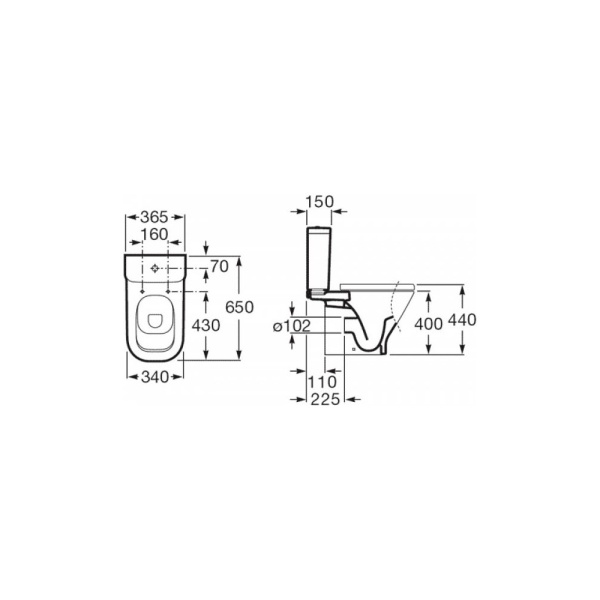 Бачок GAP, нижн подвод, 4,5/3л. в Сочи и Адлере