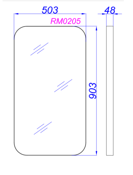 RM0205W зеркало в металлической раме, цвет белый RM0205W в Сочи и Адлере RM0205W зеркало в металлической раме, цвет белый RM0205W в Сочи и Адлере