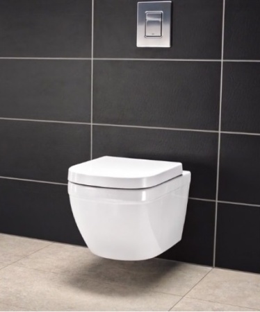 39328000 GROHE EURO CERAMIC Унитаз подвесной  безободковый Размер: 540 x 374 мм, без сиденья в Сочи и Адлере