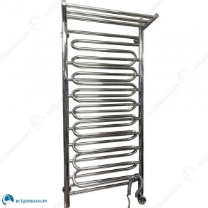 БОГЕМА полотенцесушитель 500х500 прямая с полкой тэн правый ЗОЛОТО БОГЕМА полотенцесушитель 500х500 прямая с полкой тэн правый ЗОЛОТО