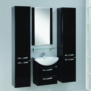 Ария 50 М Тумба ПОДВЕСНАЯ (ЧЕРН.ГЛЯНЕЦ) (УМЫВАЛЬНИК SMILE-50) Ария 50 М Тумба ПОДВЕСНАЯ (ЧЕРН.ГЛЯНЕЦ) (УМЫВАЛЬНИК SMILE-50)