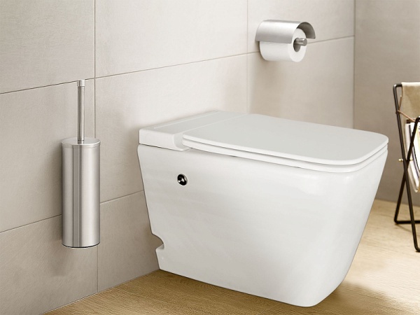 Унитаз импульсный Azario 360х590х440 напольный, квадратный, быстросъемное сиденье микролифт (AZ-102C) в Сочи и Адлере