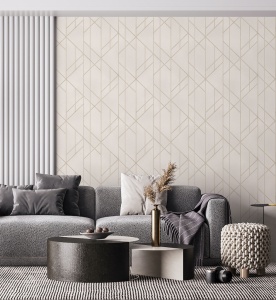 Обои WALLSECRET COMFORT  Винил на флизелиновой основе 1,06*10м, Белый мотив в Сочи и Адлере