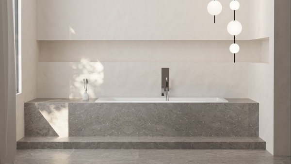 Ванна встраиваемая Salini CASCATA KIT S-Sense Матовая 180х80 см (104513M) в Сочи и Адлере