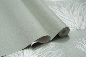 Обои Freedom Тельма, винил на флизелиновой основе, 1,06*10,05м, Зелёный однотон в Сочи и Адлере