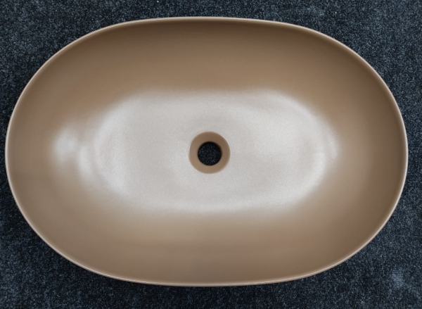 Kerasan Nolita Раковина накладная 60х40 см, без отв под смеситель, цвет Bruno matt в Сочи и Адлере Kerasan Nolita Раковина накладная 60х40 см, без отв под смеситель, цвет Bruno matt в Сочи и Адлере