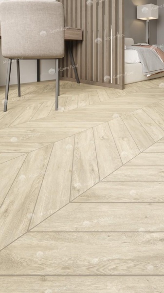 Alpine Floor LVT Сонома Chevron 555×127×2,5 мм (1.974м2), 28шт (14А+14B) в Сочи и Адлере
