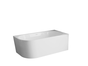 BORA R Ванна акриловая пристенная 1700*800*580, правая, белый в Сочи и Адлере BORA R Ванна акриловая пристенная 1700*800*580, правая, белый в Сочи и Адлере