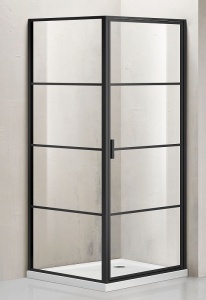 Душевое ограждение Azario RICHMOND 100*100*195 R, без поддона, 6 мм профиль в Сочи и Адлере