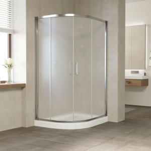 Душевой уголок Vegas Glass ZS-F 120*90 08 10 профиль глянцевый хром, стекло сатин в Сочи и Адлере Душевой уголок Vegas Glass ZS-F 120*90 08 10 профиль глянцевый хром, стекло сатин в Сочи и Адлере