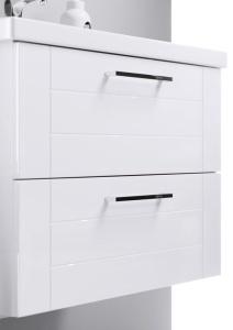 МАНЧЕСТЕР 60 Тумба подвесная, два ящика, белая с раковиной ФОСТЕР 60 (Ш61хВ55хГ41) MAN01062+Фостер 60 в Сочи и Адлере МАНЧЕСТЕР 60 Тумба подвесная, два ящика, белая с раковиной ФОСТЕР 60 (Ш61хВ55хГ41) MAN01062+Фостер 60 в Сочи и Адлере