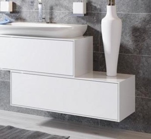 GENESIS 120 Тумба дополнительная белая (Ш120хВ31хГ40) в Сочи и Адлере GENESIS 120 Тумба дополнительная белая (Ш120хВ31хГ40) в Сочи и Адлере