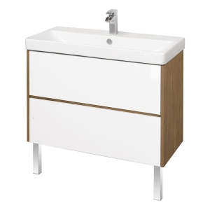 Сканди 90 тумба-умывальник белый/дуб рустикальный (раковина приобретается отдельно Адриана 90) в Сочи и Адлере Сканди 90 тумба-умывальник белый/дуб рустикальный (раковина приобретается отдельно Адриана 90) в Сочи и Адлере