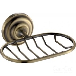 Мыльница решётка овал Retro