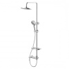 Смеситель Lemark Minima LM3862C для ванны и душа с верхней душевой лейкой &quot;Тропический дождь&quot;, хром