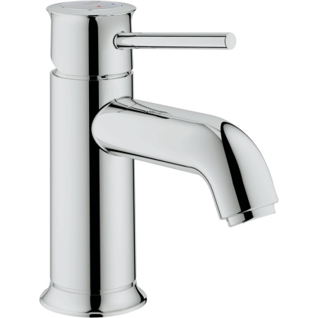 23162000 GROHE BauClassic Смеситель однорычажный для раковины, гладкий