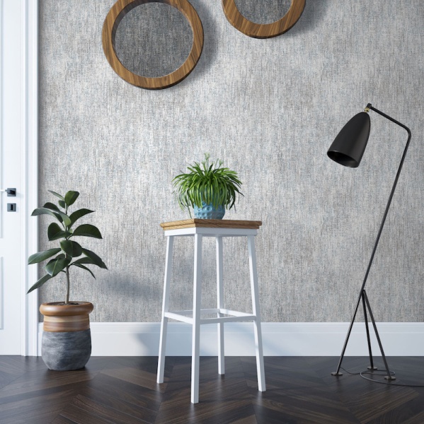 Обои Architector 2/Erismann виниловые на флизелиновой основе горячего тиснения, 1,06*10,05м, серо-голубой мотив в Сочи и Адлере