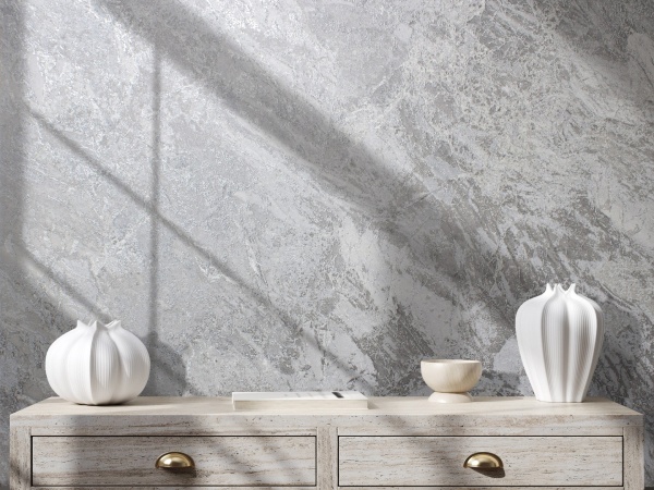 Обои Avisto, коллекция Lagoon, горячее тиснение на флизелиновой основе, 1.06 x 10м, Серый мотив в Сочи и Адлере