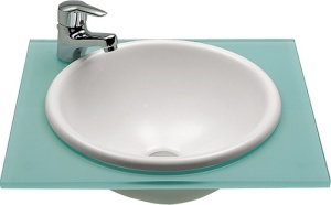 Раковина Roca Foro 400х180 мм, врезная сверху в Сочи и Адлере Раковина Roca Foro 400х180 мм, врезная сверху в Сочи и Адлере