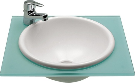 Раковина Roca Foro 400х180 мм, врезная сверху в Сочи и Адлере