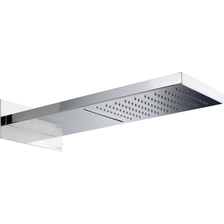 BOSSINI (MANHATTAN-2) Душевая панель 500 x 200 x 24 мм, 2 режима (дождь, каскад), хром (030)							